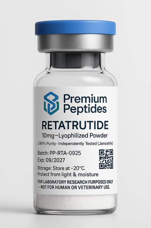 Retatrutide – 10mg Lyophilized Powder